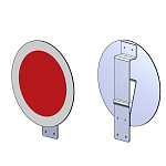 Диск сигнальный «Ограждение хвостового вагона» (07.07.2021)